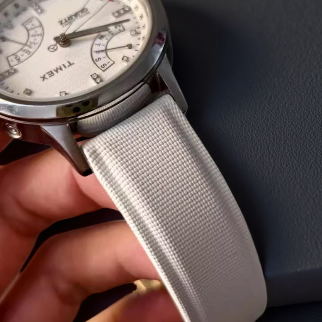 20 21 22mm Sailcloth FKM Rubbe - огляд і ціна Cartier Watch Ballon Bleu