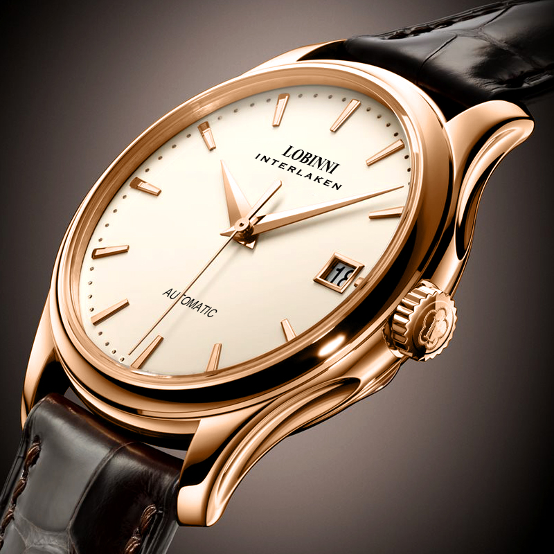 LOBINNI L12026 Men's Mechanica - огляд і ціна Omega Watch Constellation