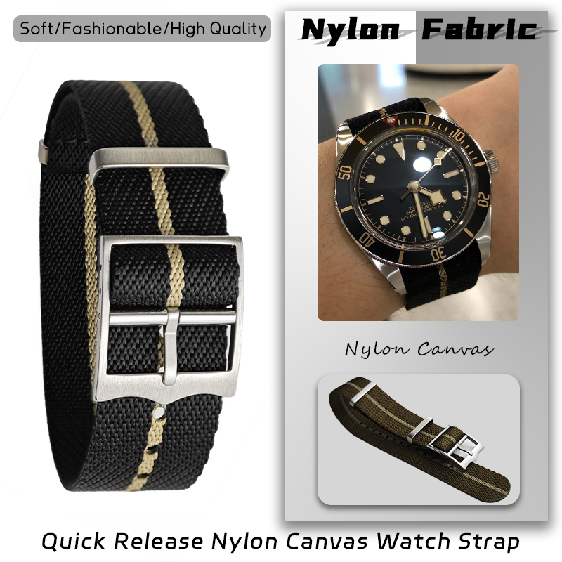 Nylon Watch Strap 20mm 22mm fo - огляд і ціна Nato Strap Nylon