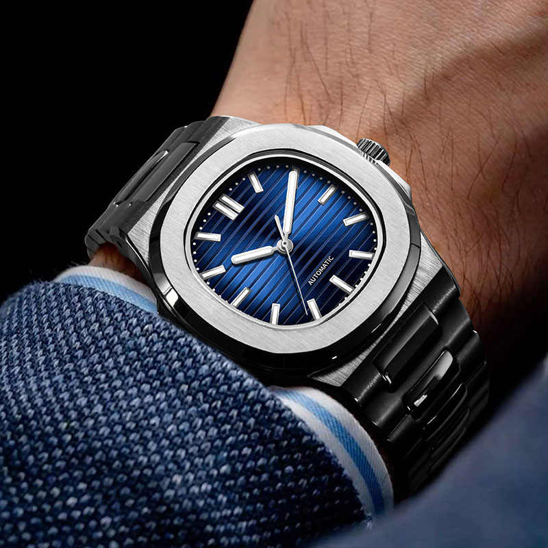 MACARLON 43mm Nautilus Style A - огляд і ціна Patek Philippe Watch Nautilus